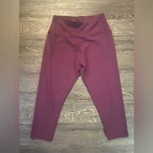 Healthyoga leggings Capri Size: large & X large